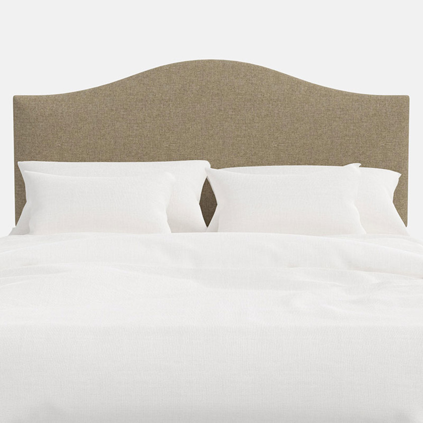 Saddle Textured Linen Headboard