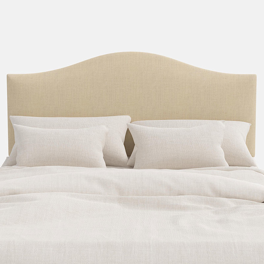 Saddle Textured Linen Headboard