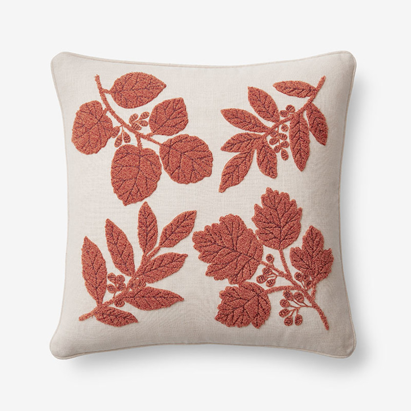 Swallow Leaf & Fall Novelty Decorative Square Pillow Cover