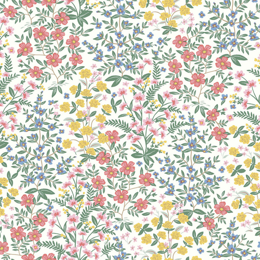 Wildwood Garden Traditional Wallpaper