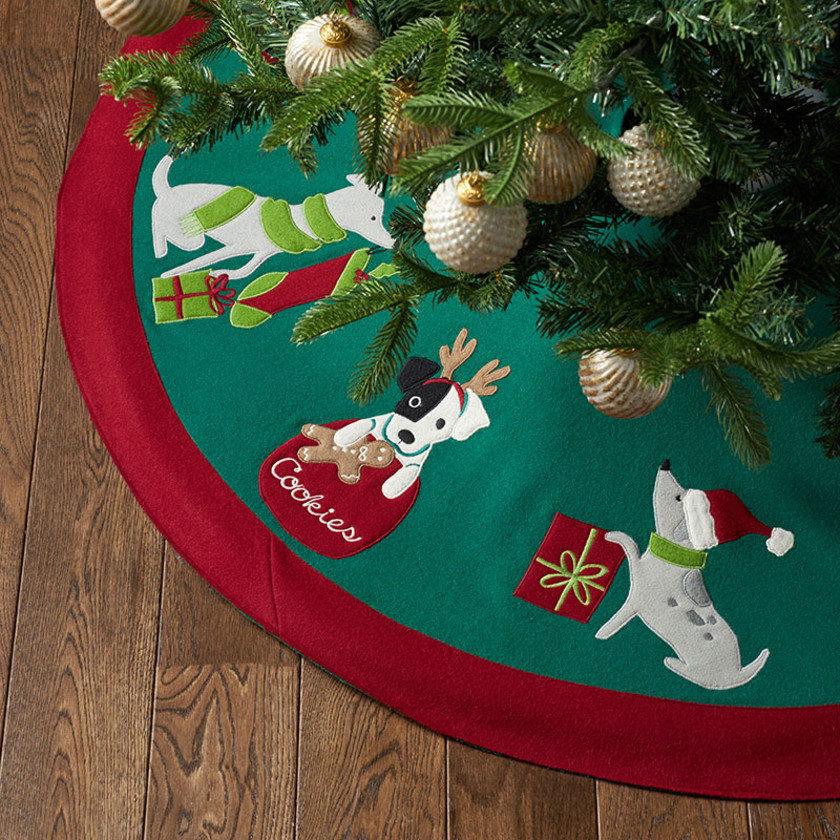 Holiday Felt Tree Skirt