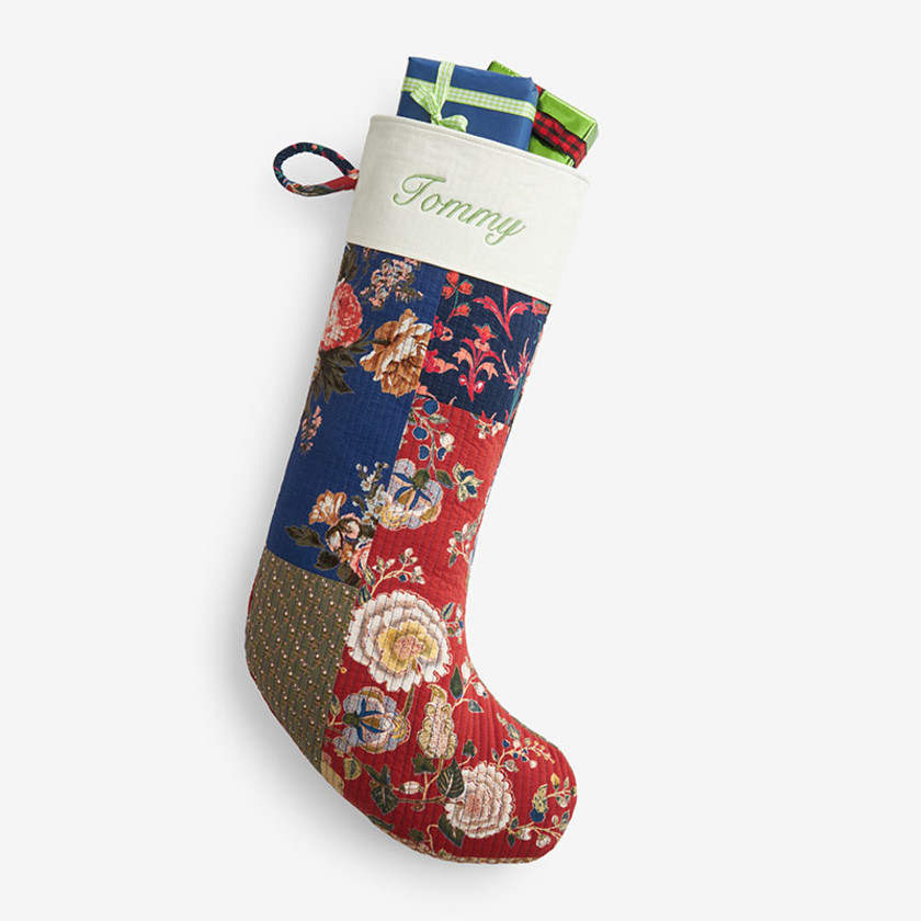 Quilted Holiday Stocking
