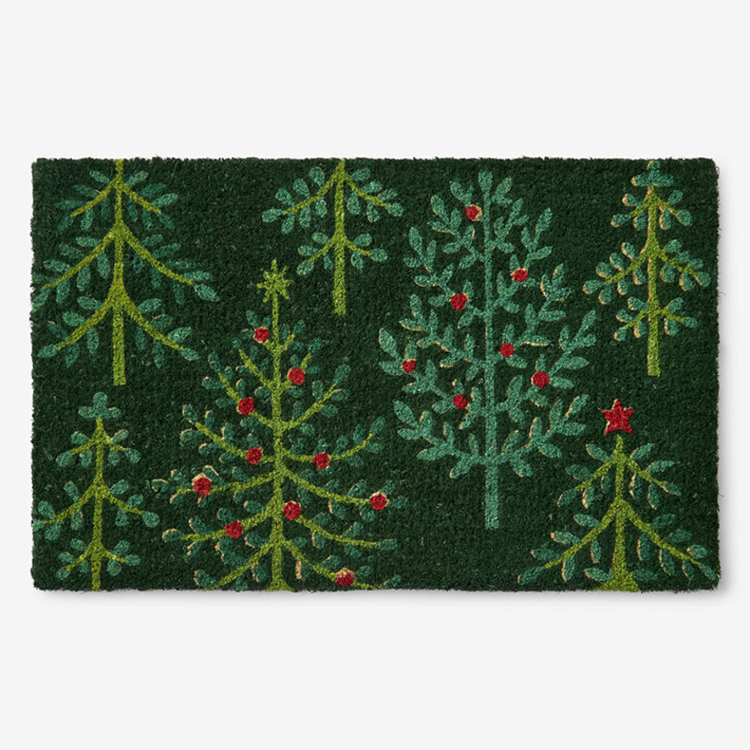 Holiday Coir Doormat