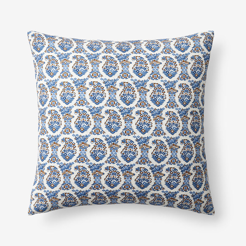 Nisha Paisley Decorative Square Pillow Cover