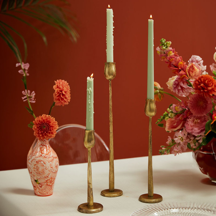Bronze Candlestick Holder