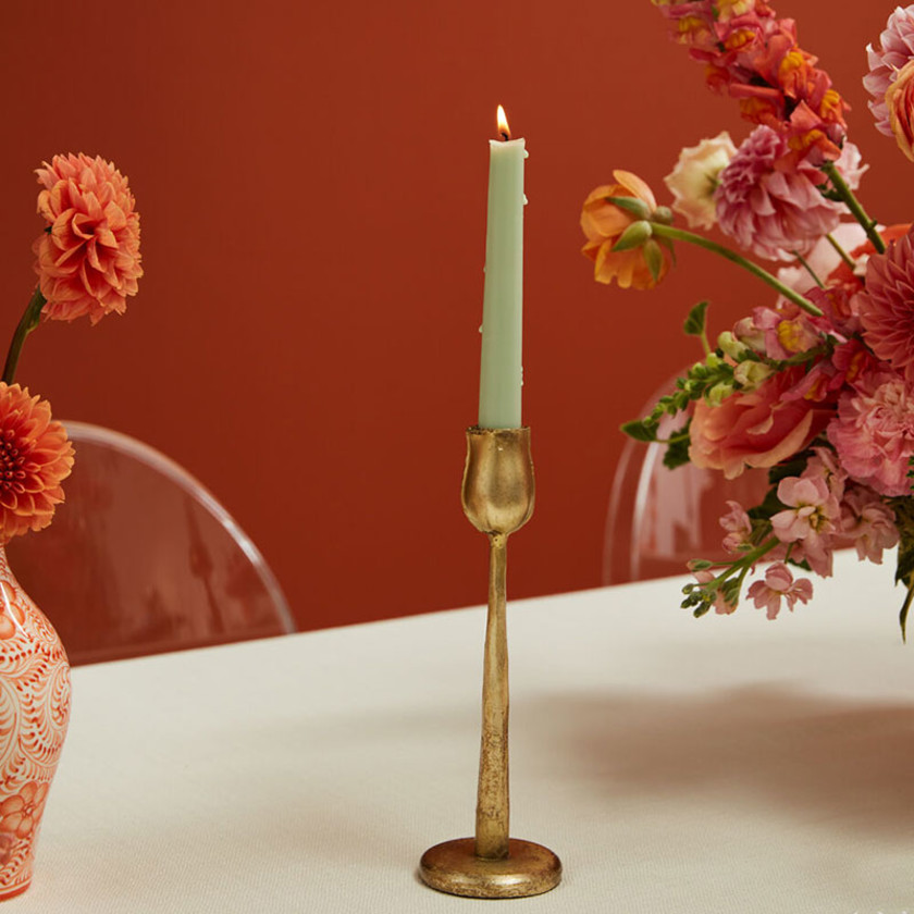 Bronze Candlestick Holder