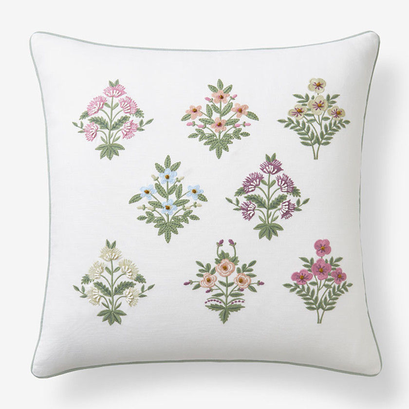 Estee Garden Decorative Square Pillow Cover