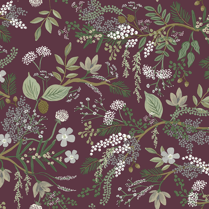 Juniper Forest Traditional Wallpaper