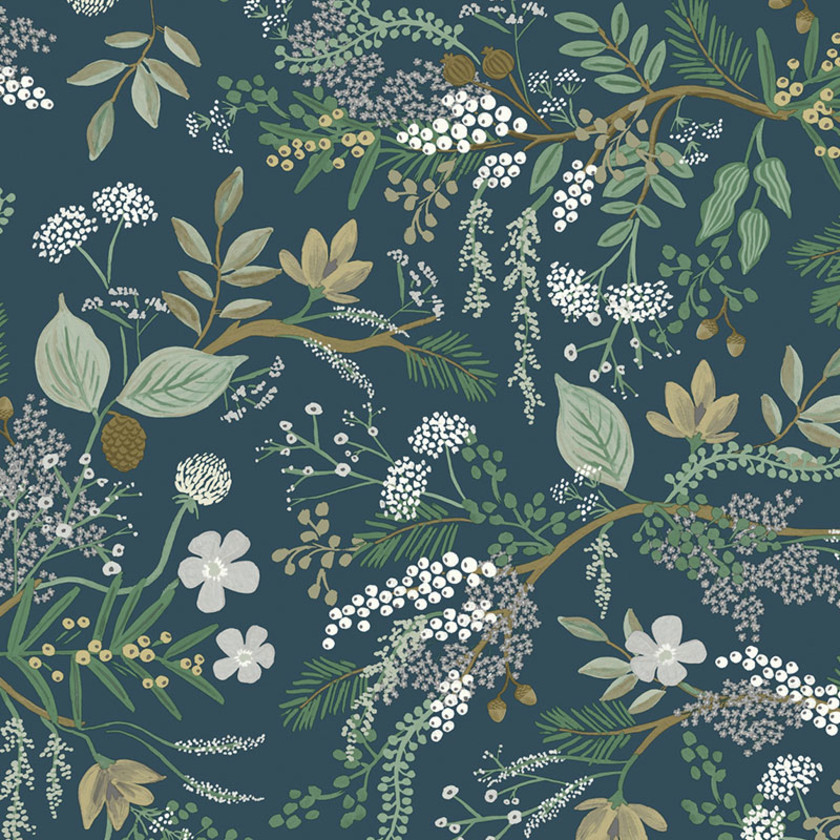 Juniper Forest Traditional Wallpaper