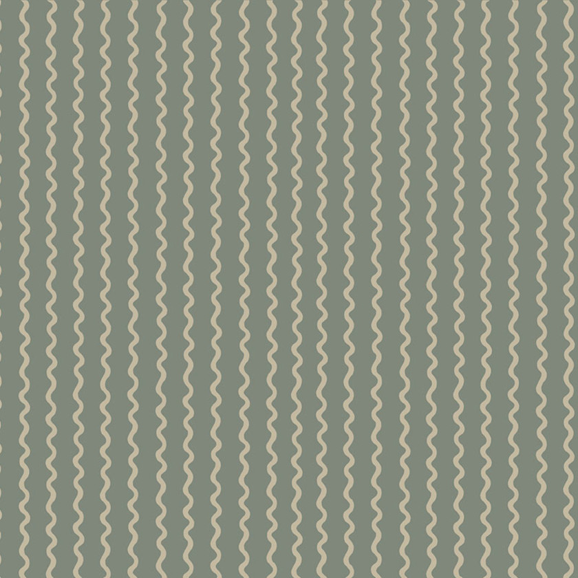 Rickrack Traditional Wallpaper
