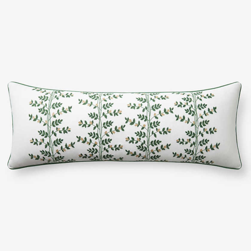 Climbing Vines Decorative Lumbar Pillow Cover