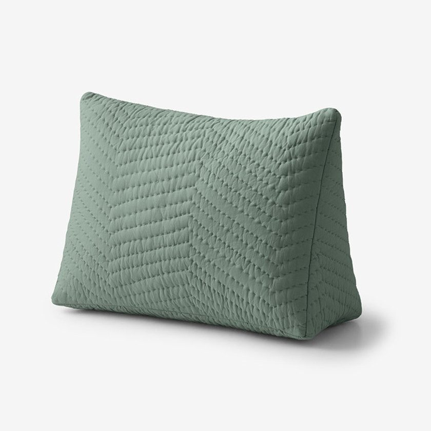 Voile Reading Wedge Pillow Cover