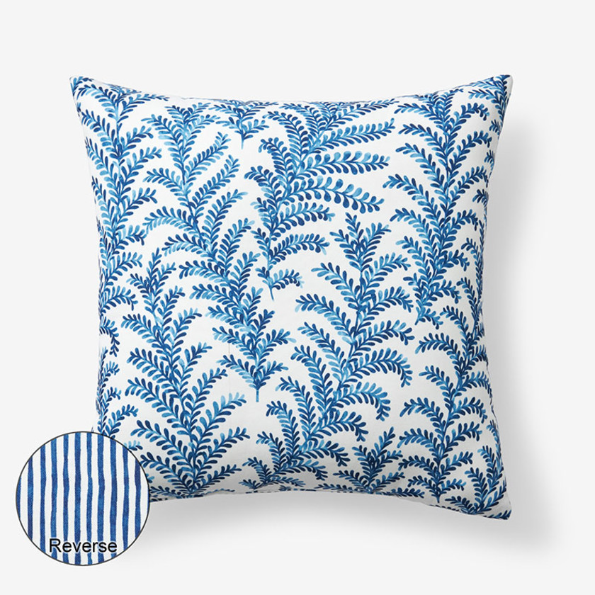 Outdoor Printed Reversible Decorative Square Pillow