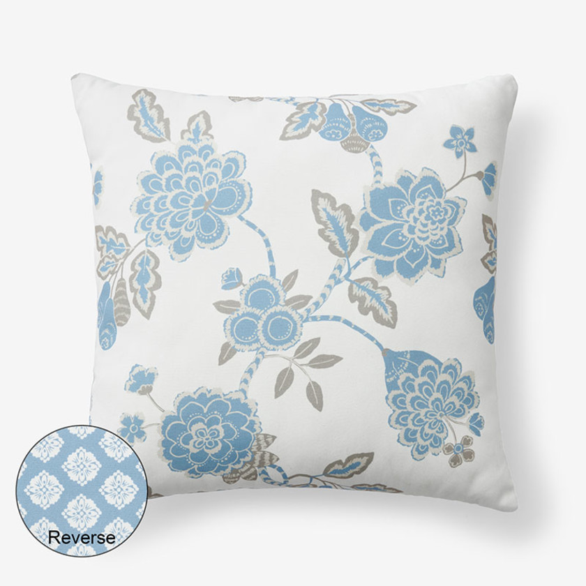 Outdoor Printed Reversible Decorative Square Pillow