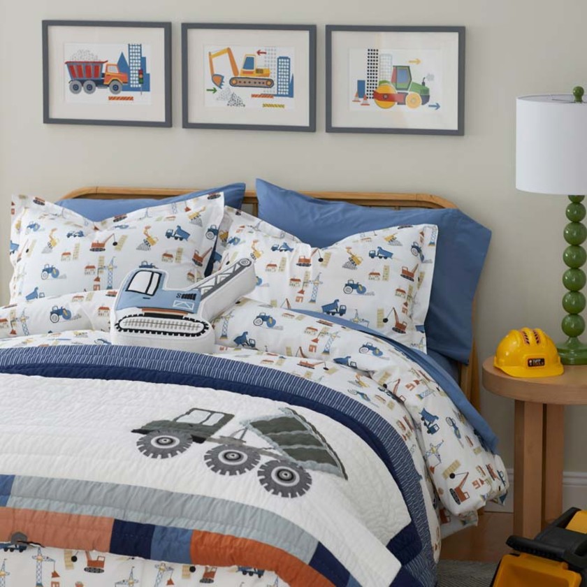 Decorative Shaped Pillow - Construction Crane,Construction Crane
