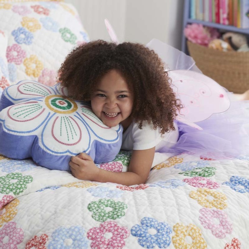 Decorative Shaped Pillow - Floral Heart,Floral Heart