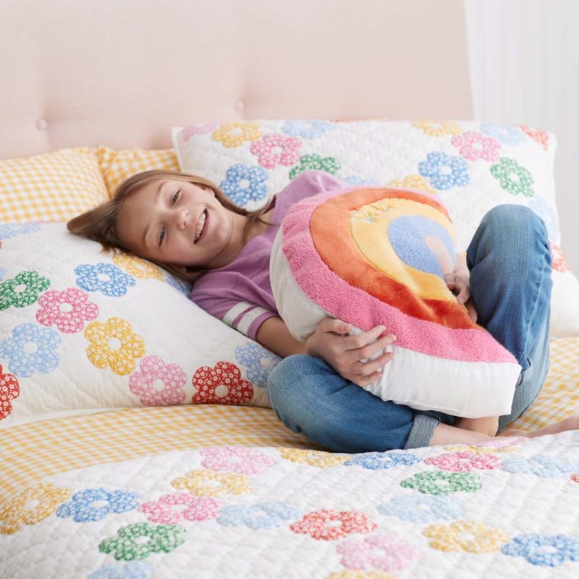 Decorative Shaped Pillow - Rainbow,Rainbow