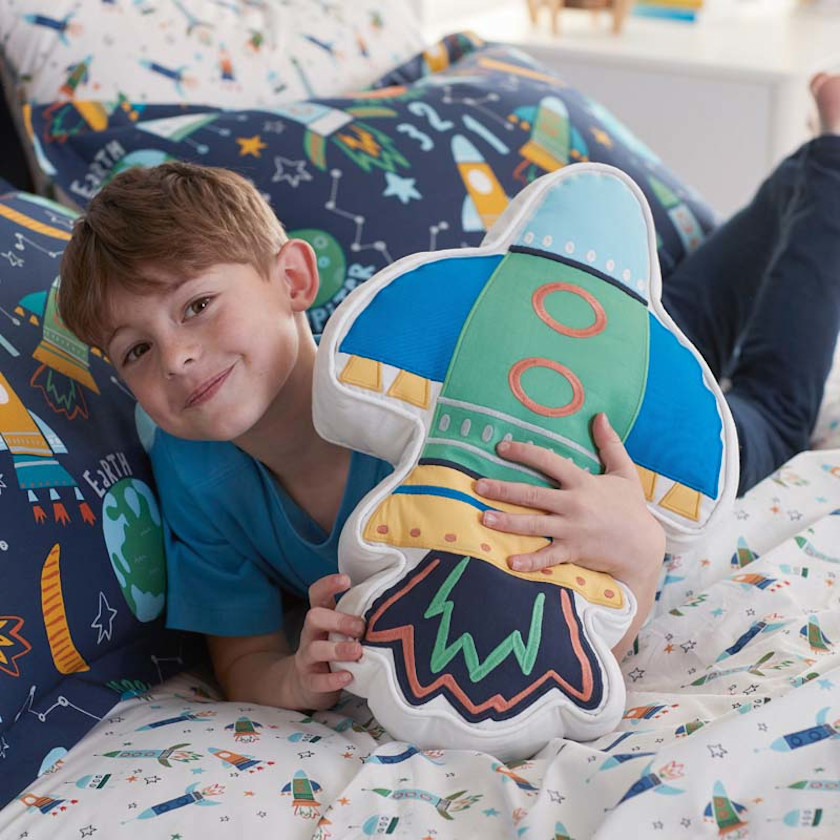 Decorative Shaped Pillow,Rocket