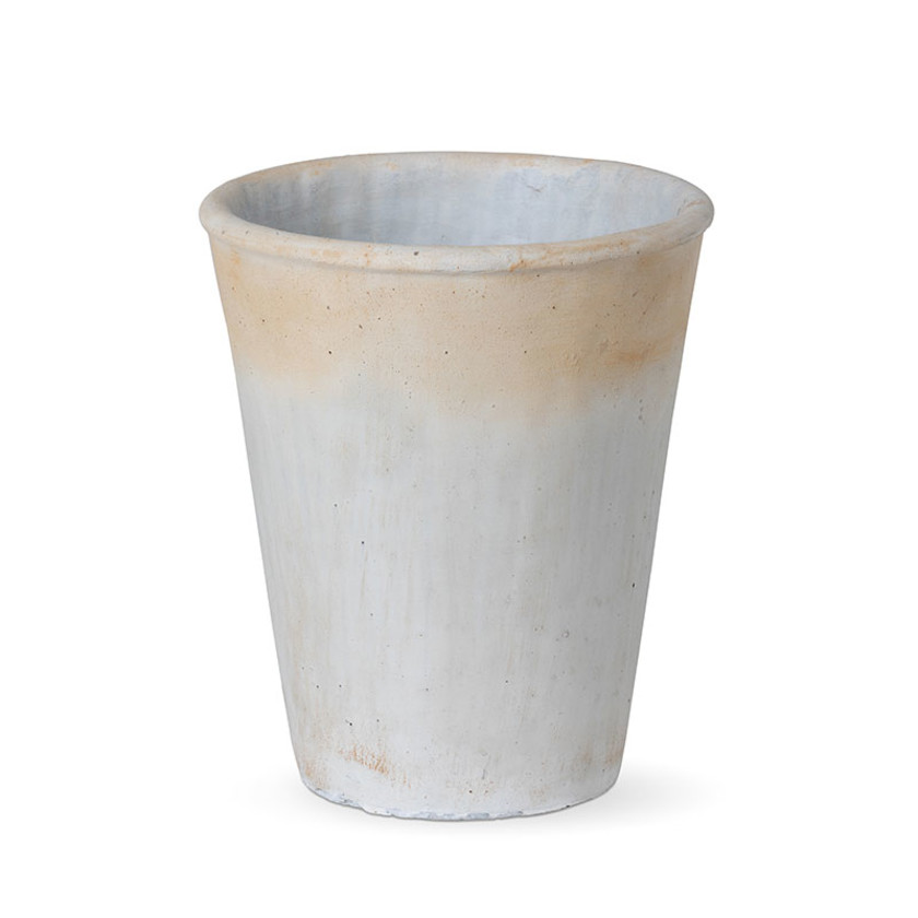 Distressed Concrete Outdoor Planter