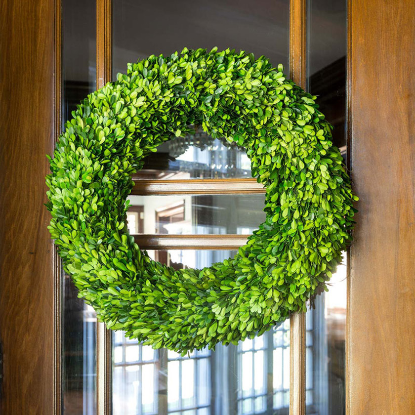 Preserved Boxwood Wreath
