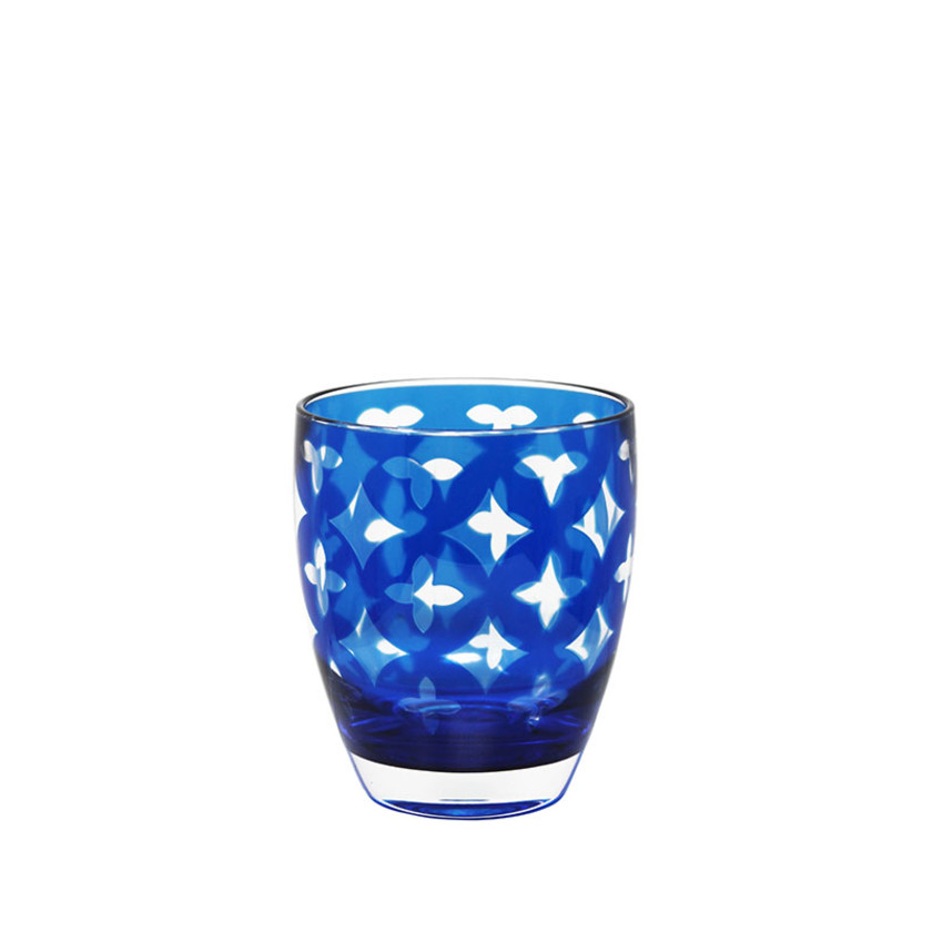 Palazzioi Tumblers, Set of 4,Blue