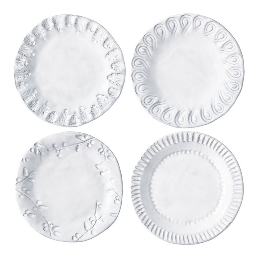 Incanto Assorted Canape Plates, Set of 4