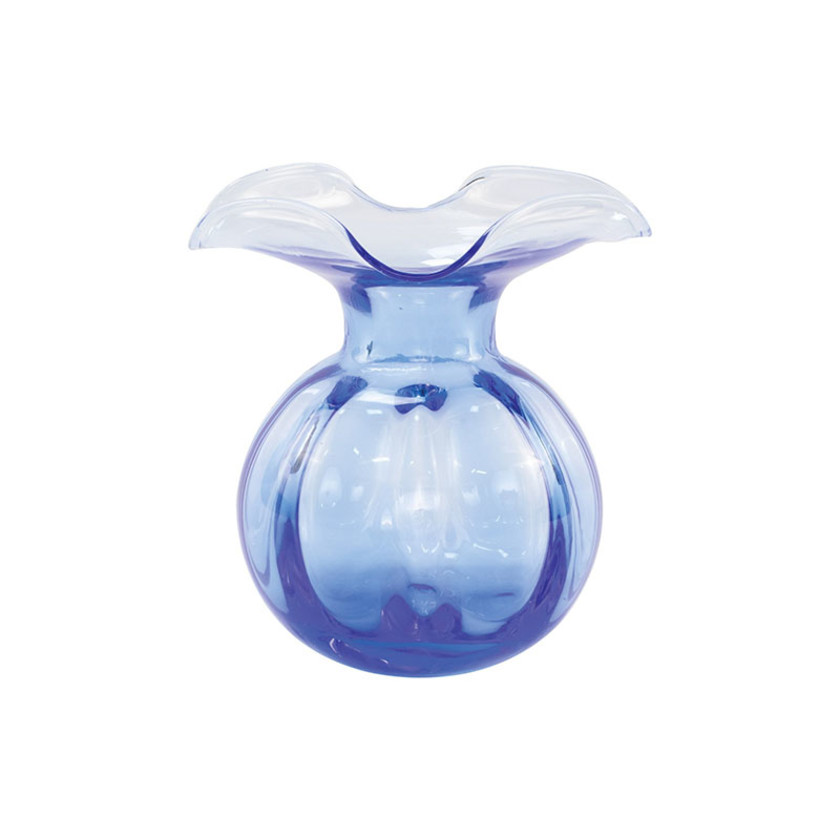 Hibiscus Glass Bud & Fluted Vases