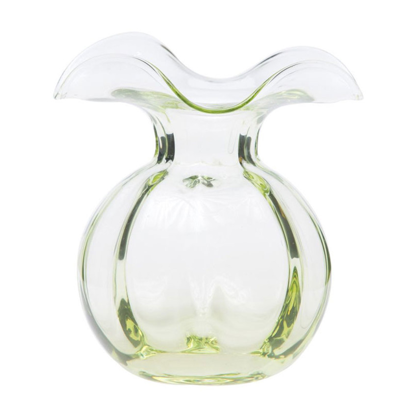 Hibiscus Glass Bud & Fluted Vases