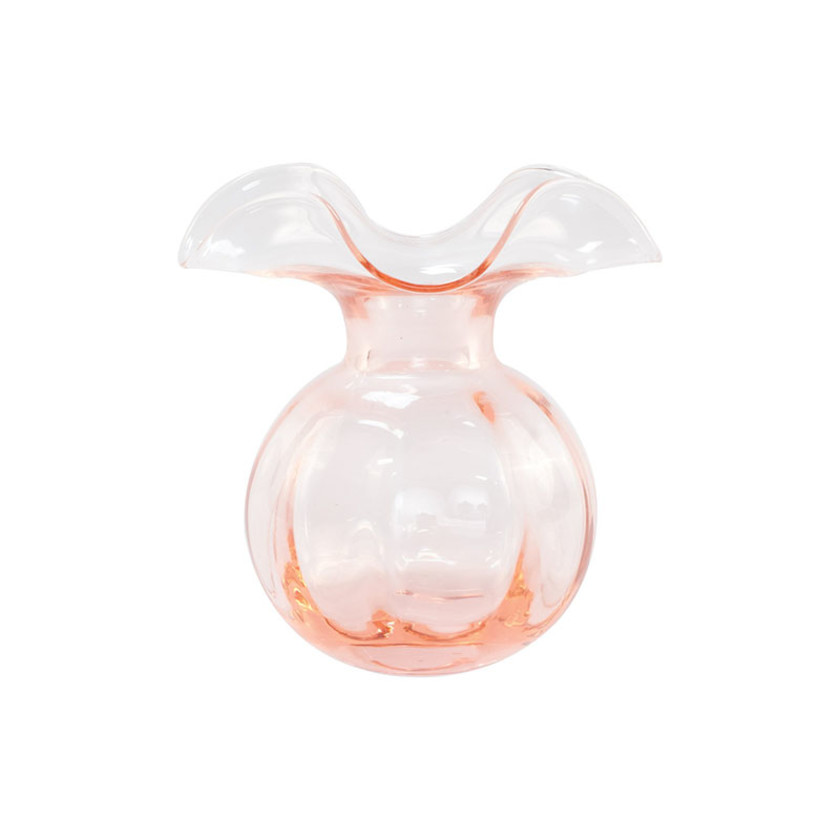 Hibiscus Glass Bud & Fluted Vases