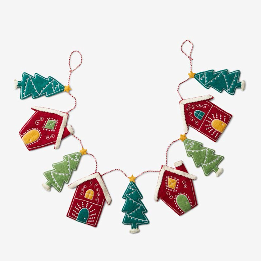 Holiday Felt Bunting