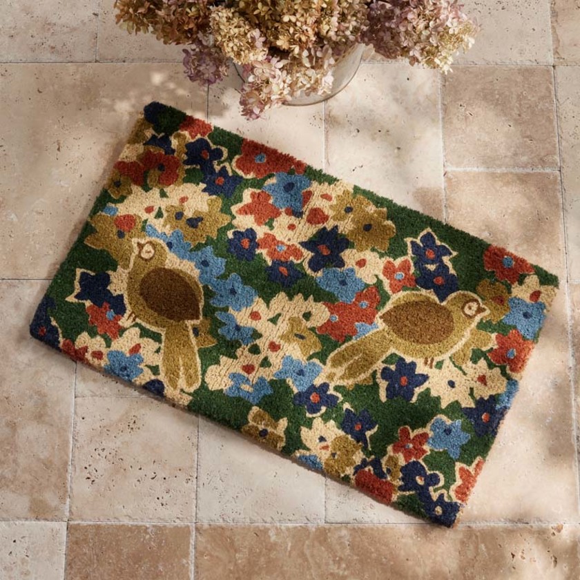 Autumn Coir Door Mat - Bird, 18 in. x 30 in.,Bird