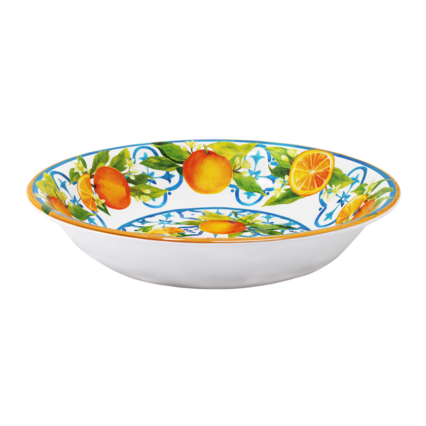 Citrus Melamine Salad Bowl