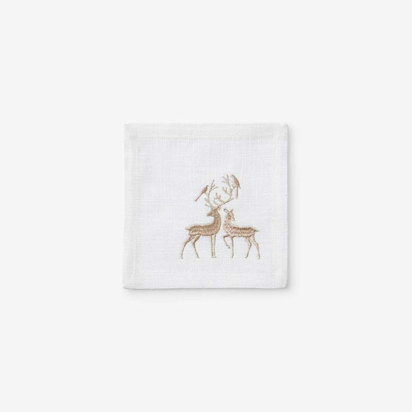 Metallic Cocktail Napkins, Set of 4