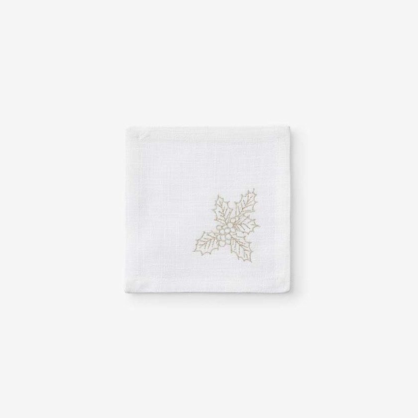 Metallic Cocktail Napkins, Set of 4