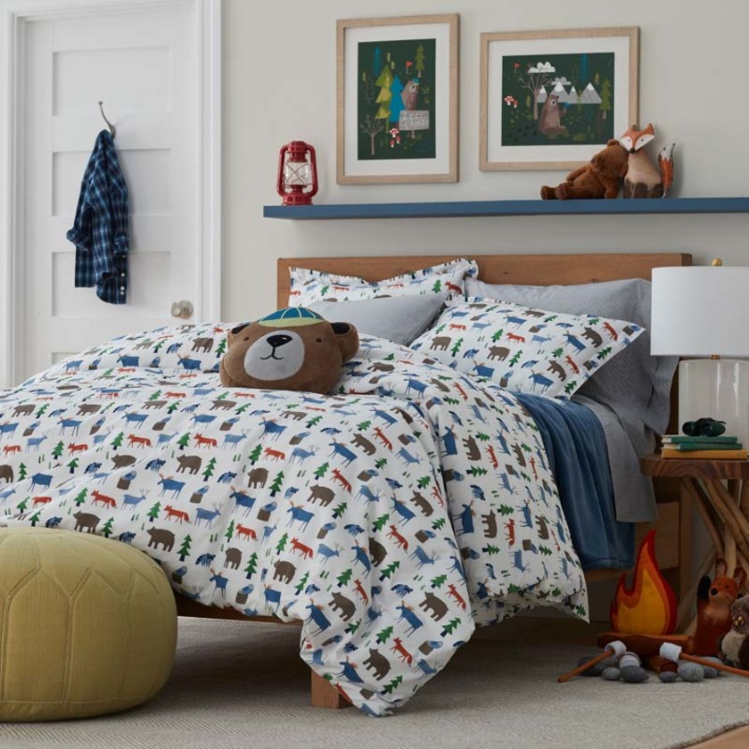 Company Kids™ Bear Camp Wall Art - Green,Green
