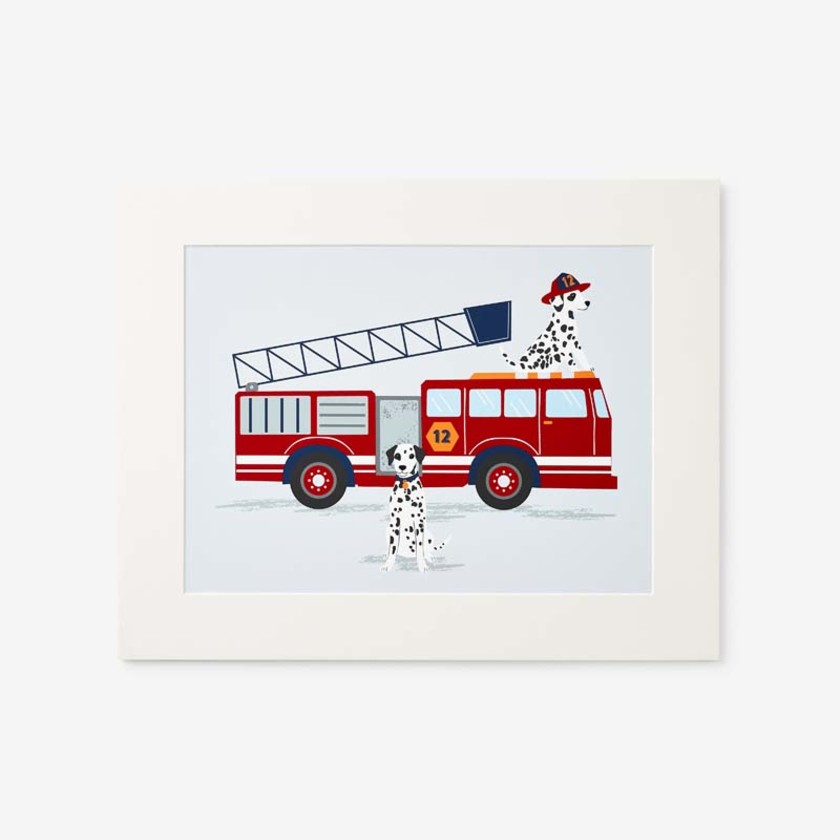 Company Kids™ Fire Station Wall Art