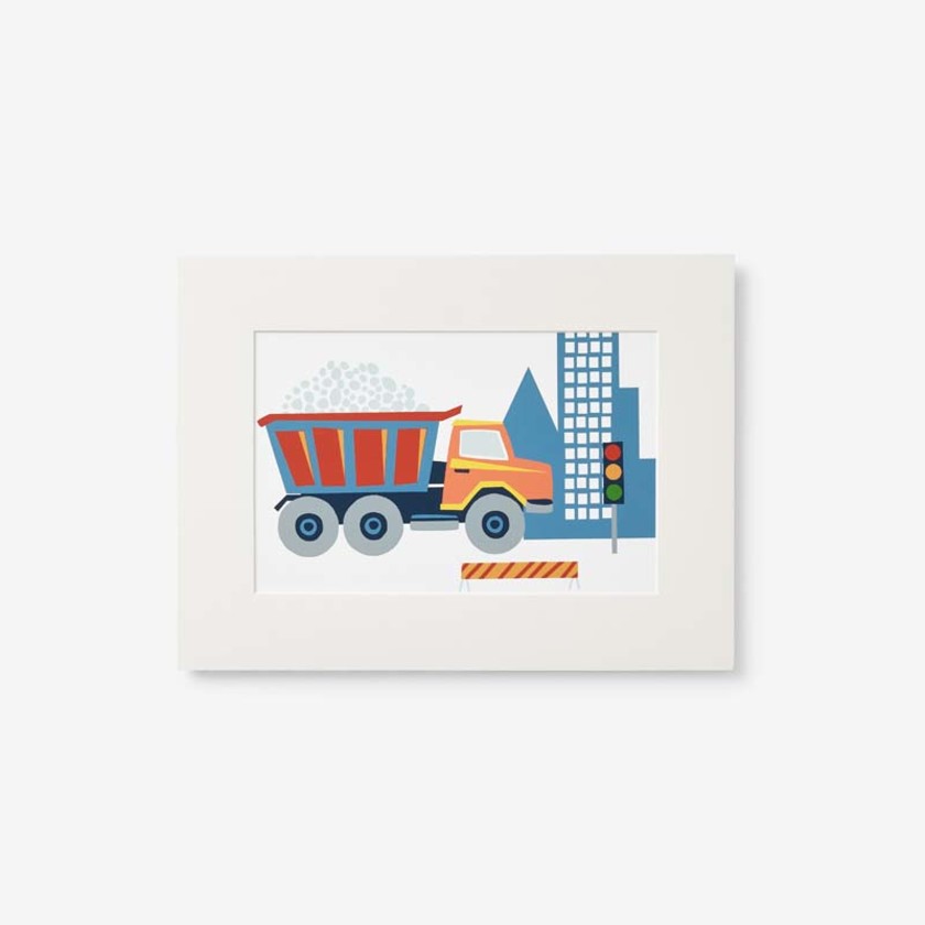 Company Kids™ Construction Trucks Wall Art