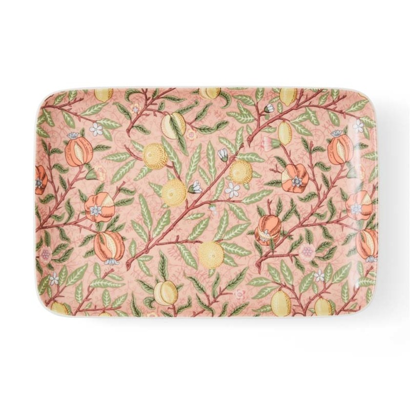 Fruit Serving Tray - Pink,Pink