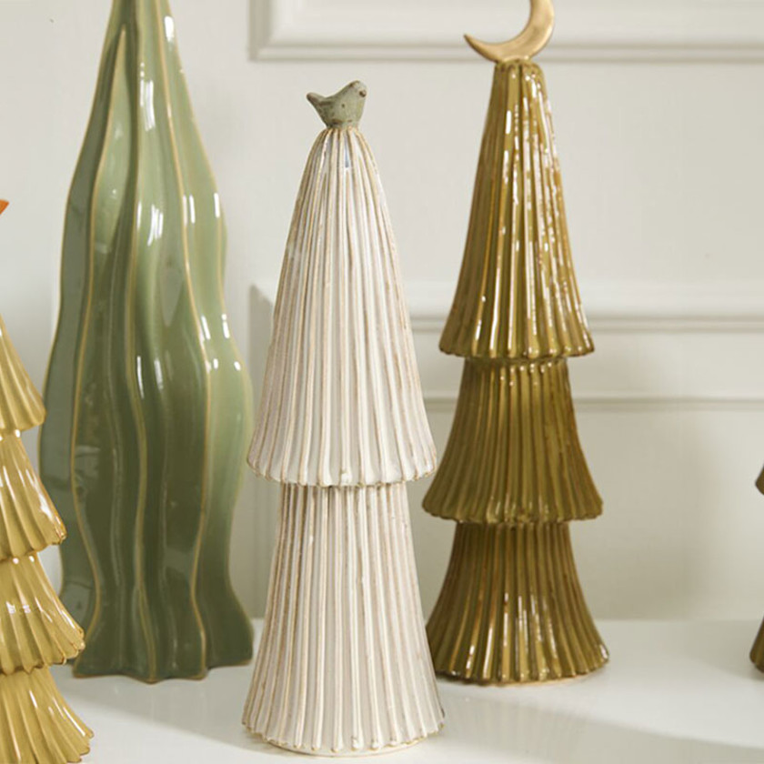 Ceramic Village Trees