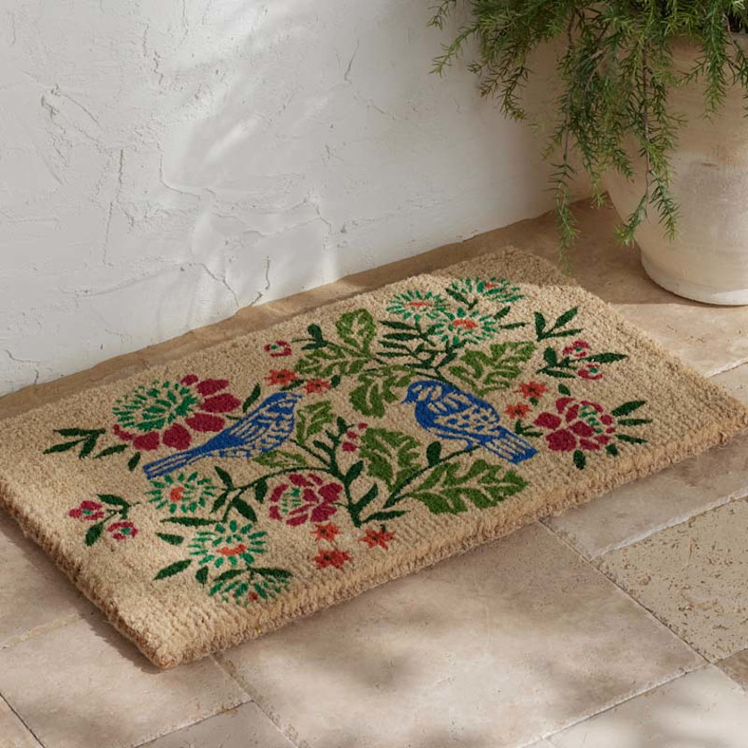 Summer Novelty Coir Doormat,Bird