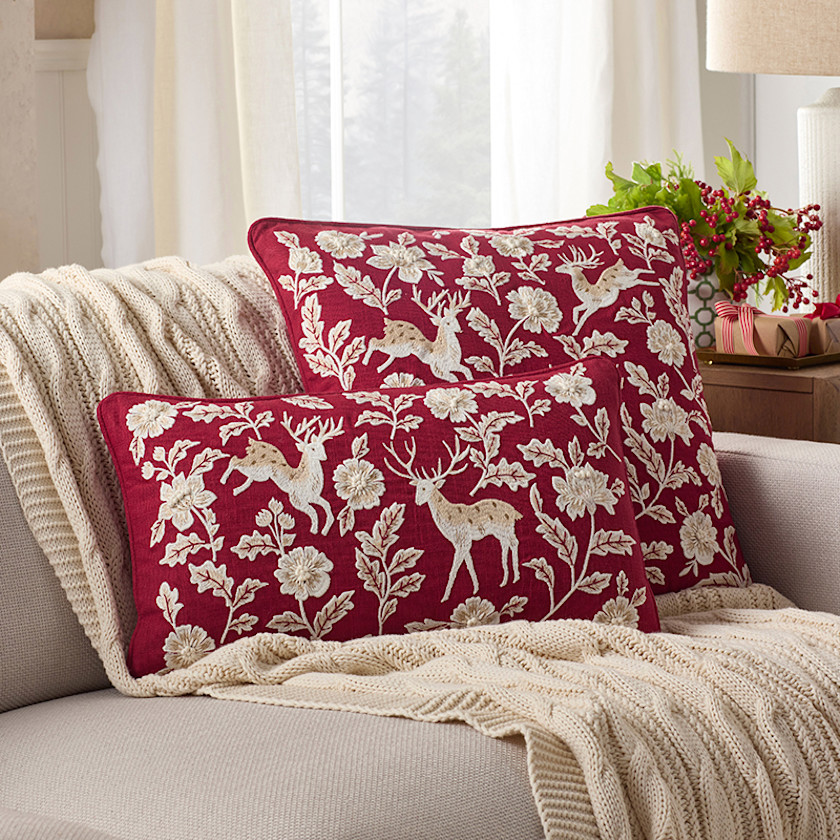 Holiday Decorative Pillow Cover