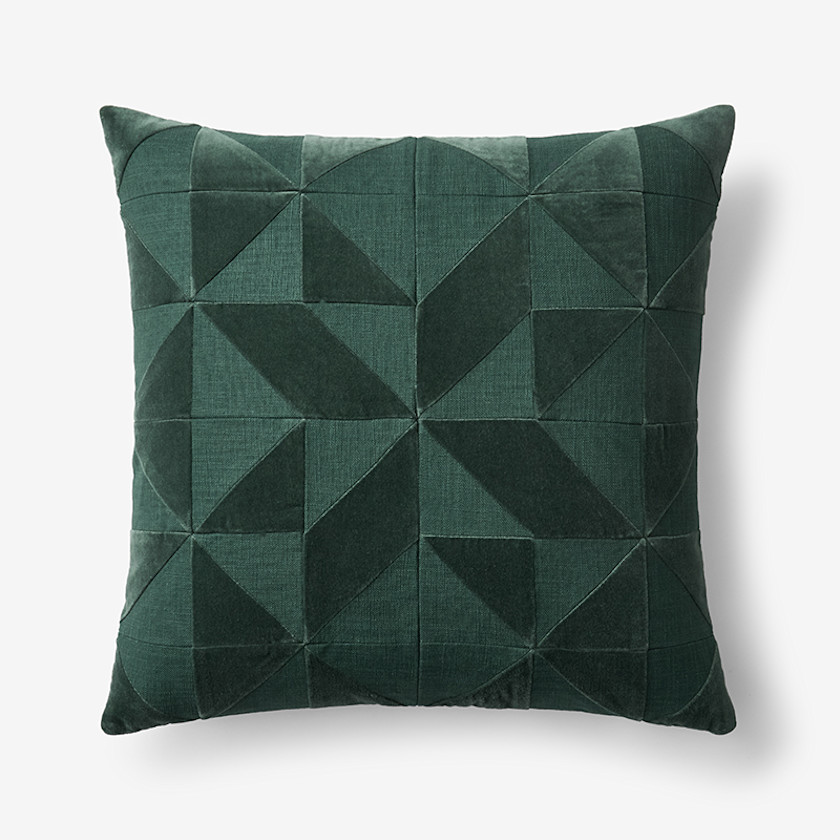 Velvet Decorative Square Pillow Cover
