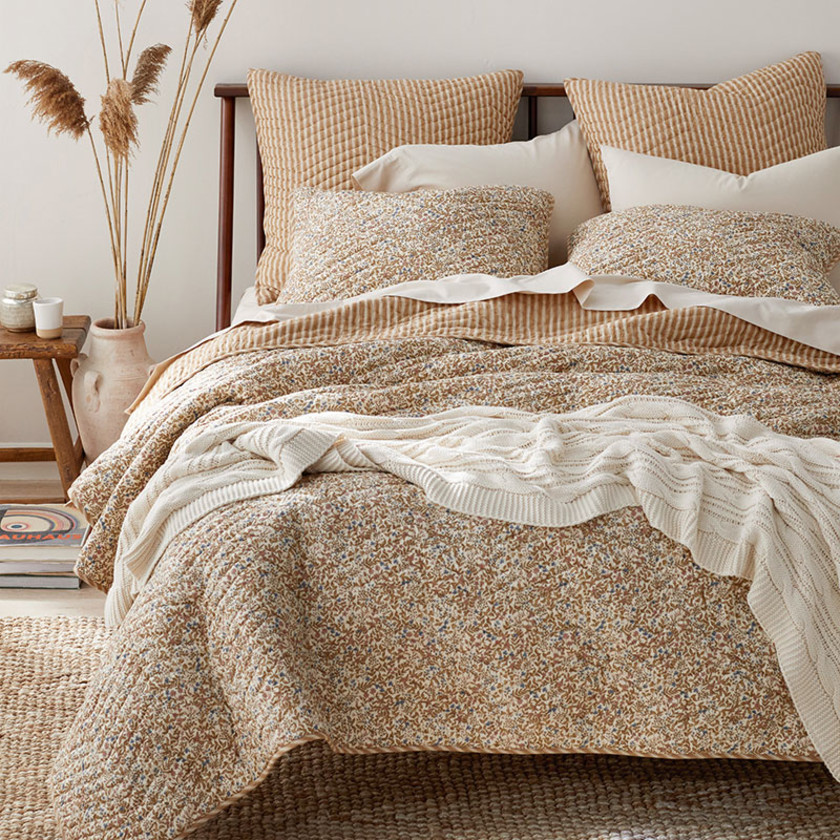 Chunky Cable Knit Throw - Natural,Natural