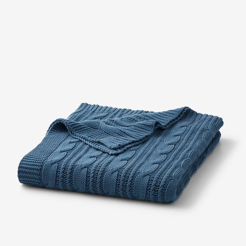 Company store cotton blanket on sale