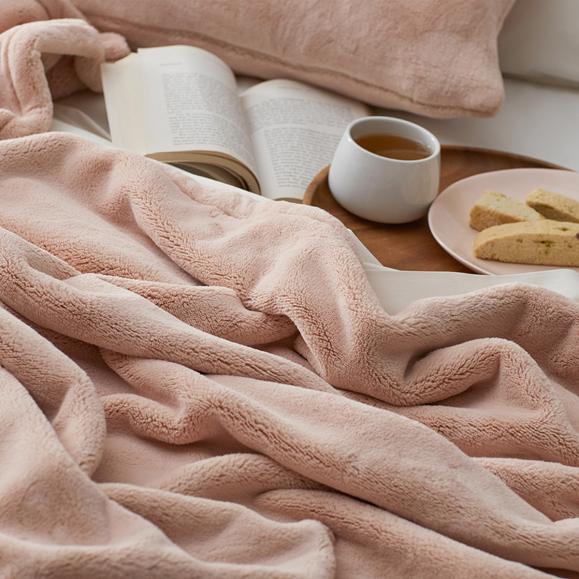 Blanket - Rose, Twin,Rose