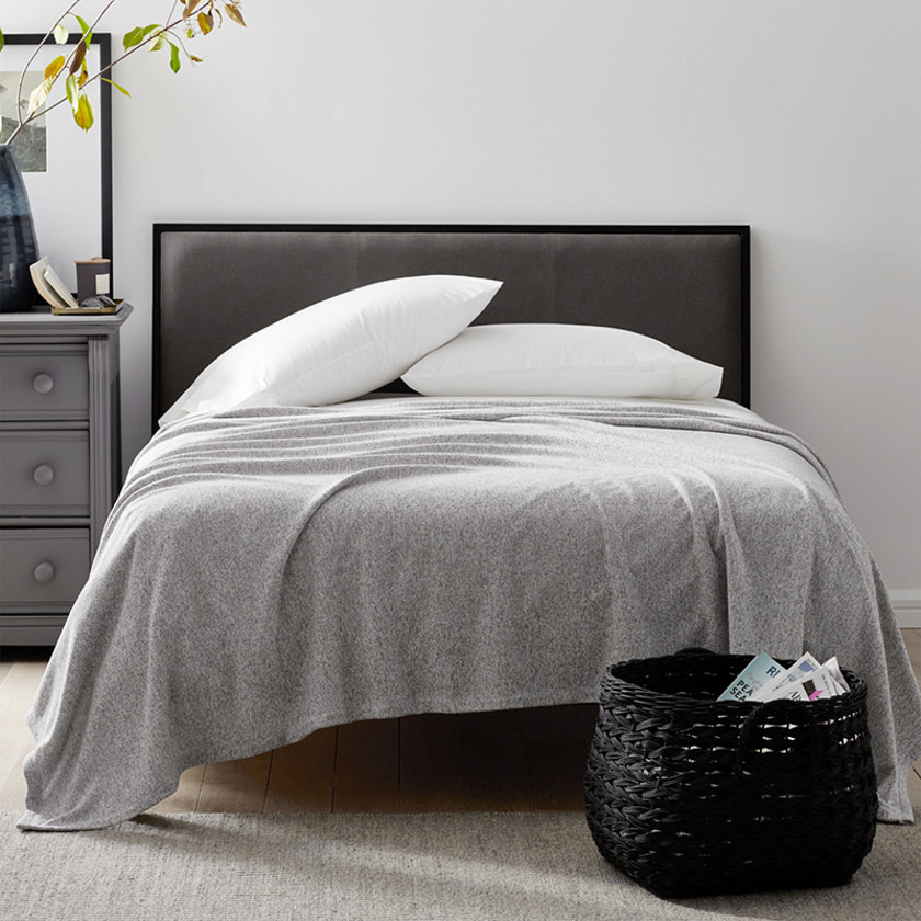 Sweatshirt Blanket - Gray, Twin,Gray