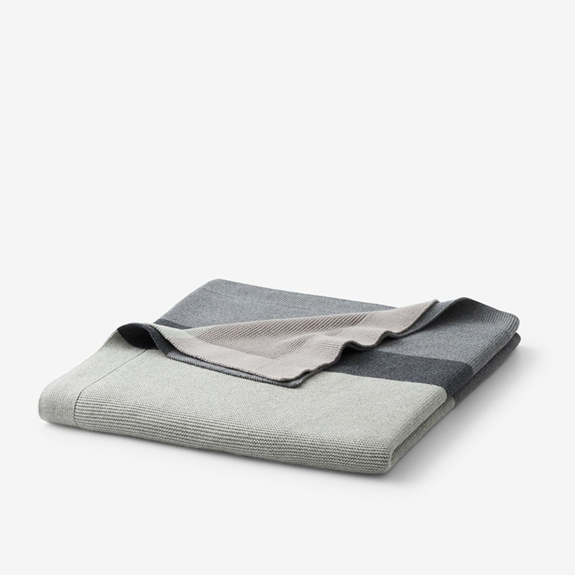 Classic All Season Breathable Cotton Knit Throw