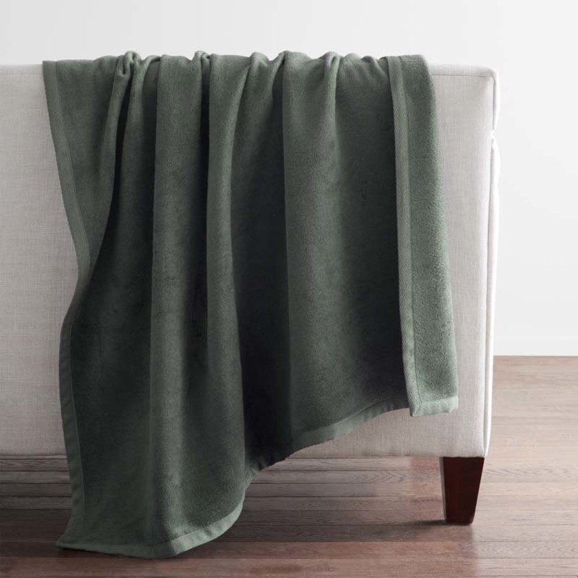 Cotton/Acrylic Fleece Throw