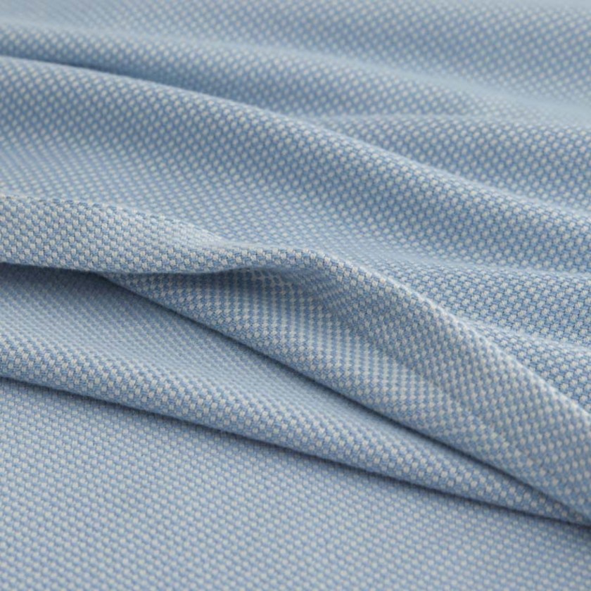 Zinnia Basketweave Blanket - Blue, Twin/Twin XL,Blue