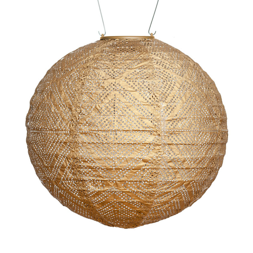 Soji™ Stella Boho Solar Outdoor Lantern